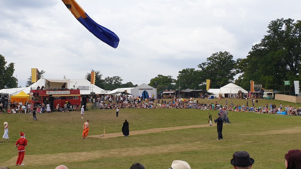 Sunday-cricket-match-at-Wilderness-Festival-2019